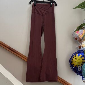 Aerie Chocolate Flared Pants